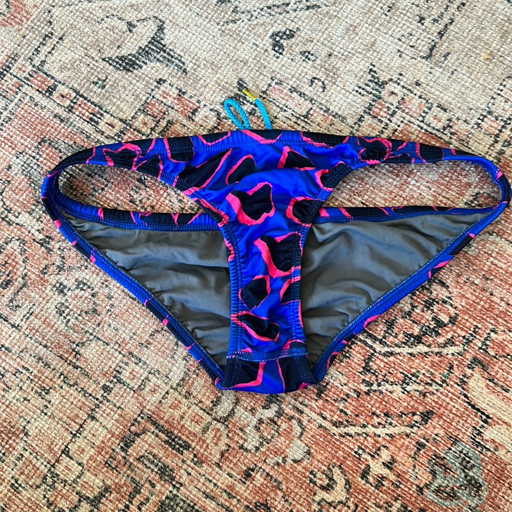 Jolyn 80s Print Bikini Bottom